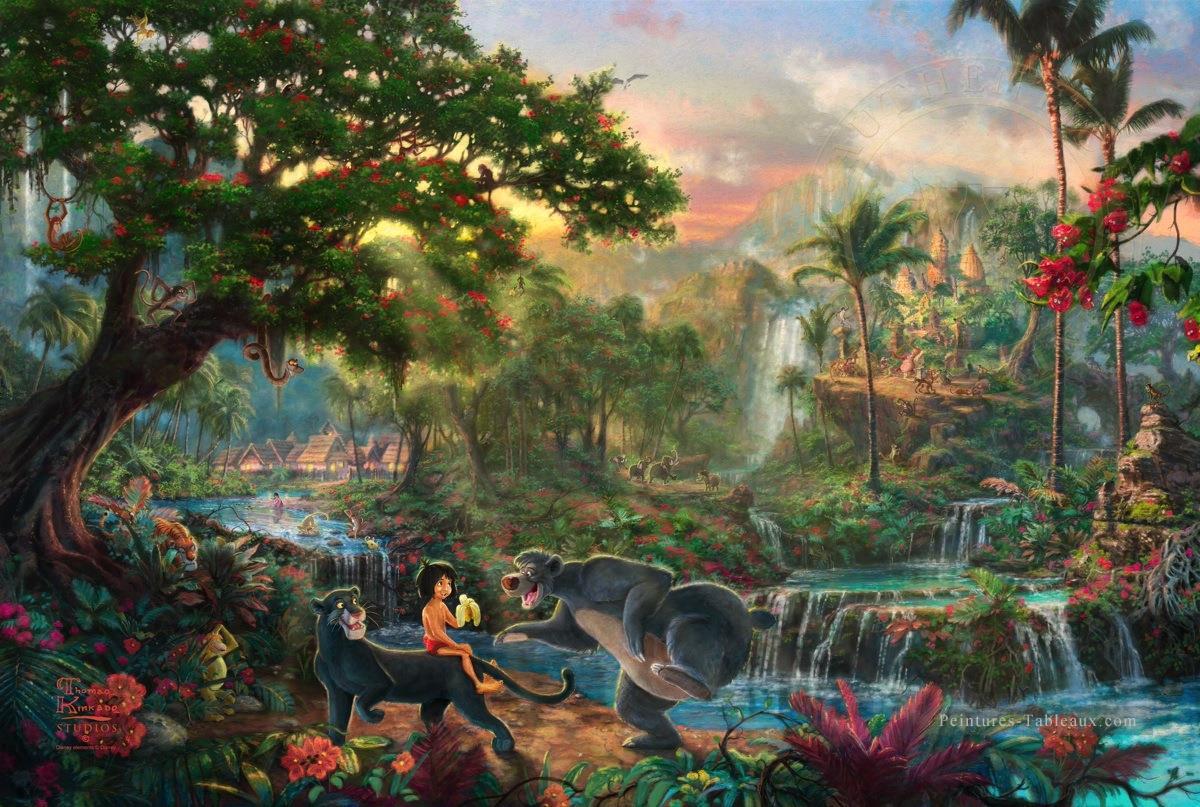 The Jungle Book TK Disney Peintures à l'huile